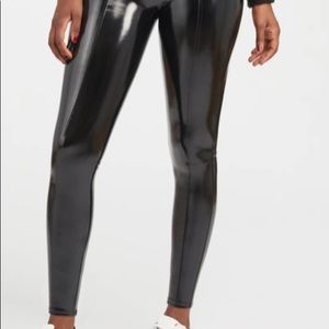Spanx faux leather leggings